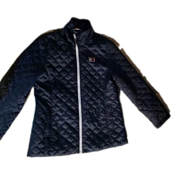 Tommy Hilfiger 3-in-1 All Weather System Inner Jacket Quilted Mock Neck Womens L - Picture 2 of 6
